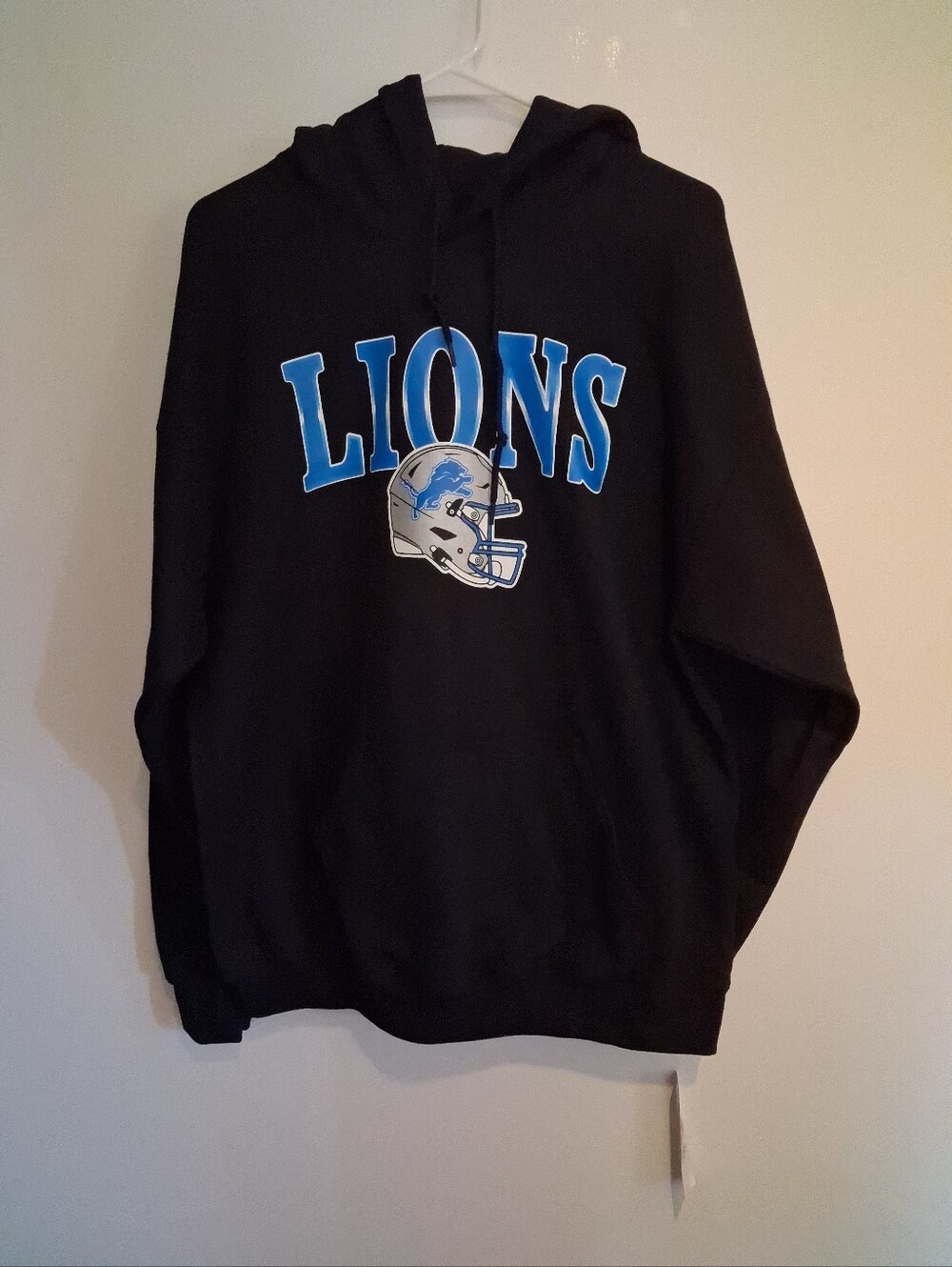 NWT Men's NFL Detroit Lions Black Pullover